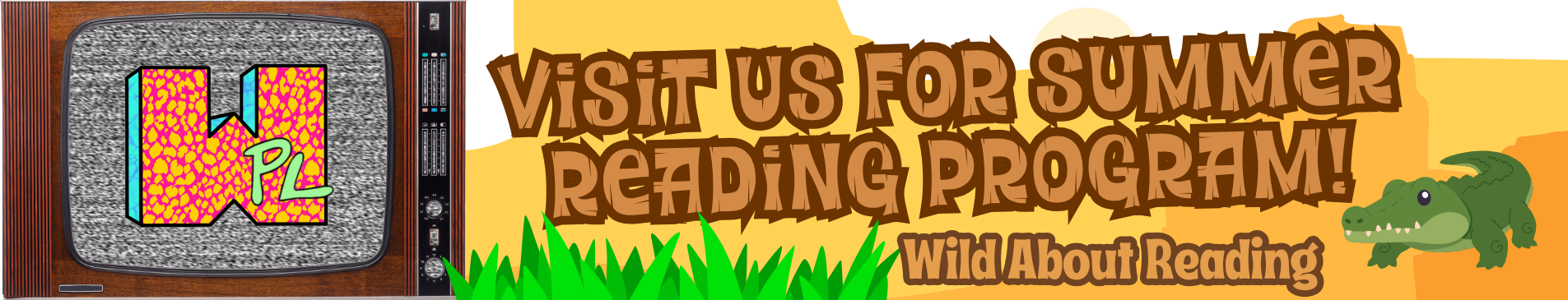 Visit us for Summer reading program